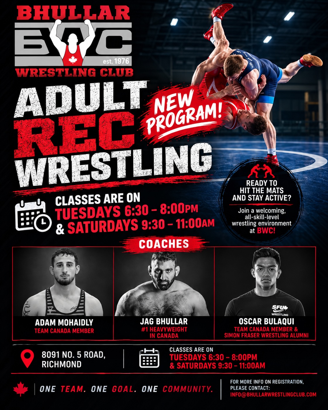 BWC Adult Rec Wrestling